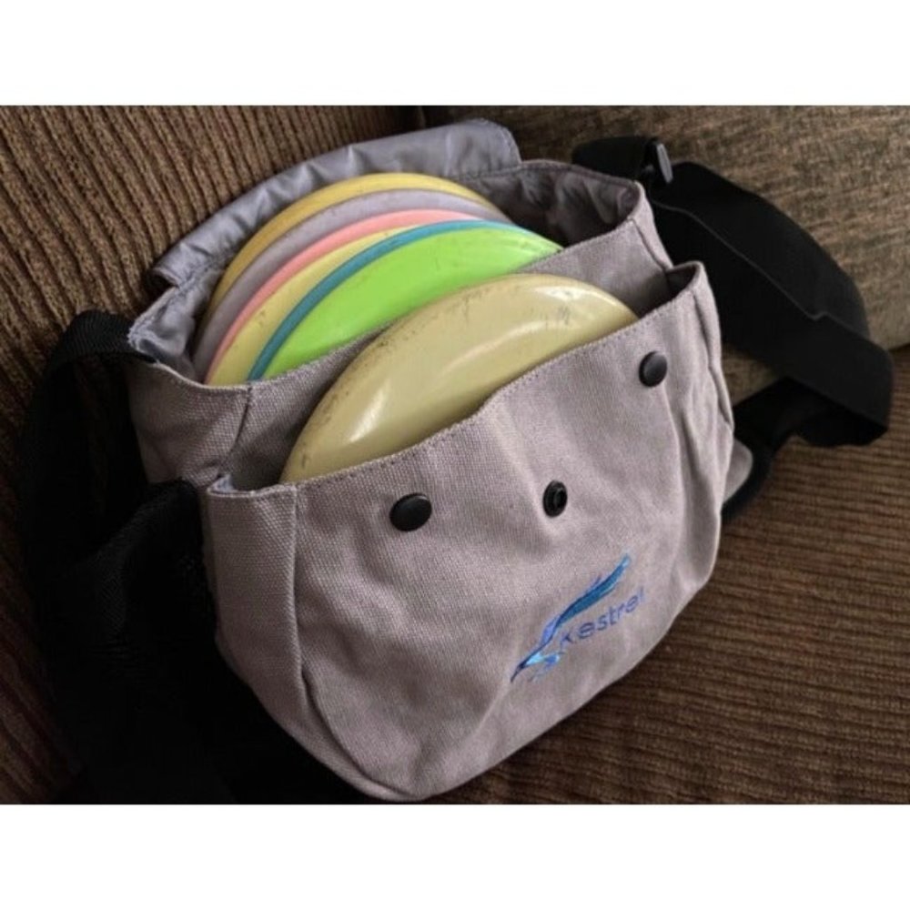 Disc Golf Bag | Fits 6-10 Discs + Bottle